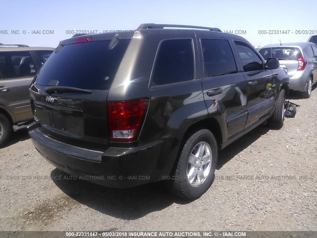 1J4GR48KX6C249764 - 2006 JEEP GRAND CHEROKEE LAREDO/COLUMBIA/FREEDOM 棕色 照片 4