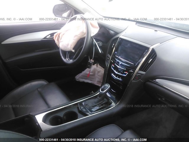 1G6AB5RA6E0194387 - 2014 CADILLAC ATS LUXURY GRAY photo 5