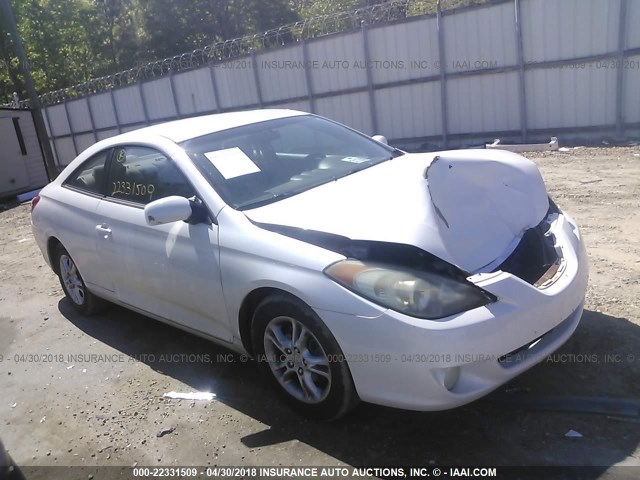 4T1CE38P26U730393 - 2006 TOYOTA CAMRY SOLARA SE/SLE 白色 照片 1
