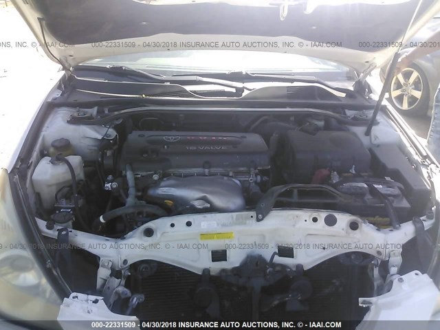 4T1CE38P26U730393 - 2006 TOYOTA CAMRY SOLARA SE/SLE 白色 照片 10