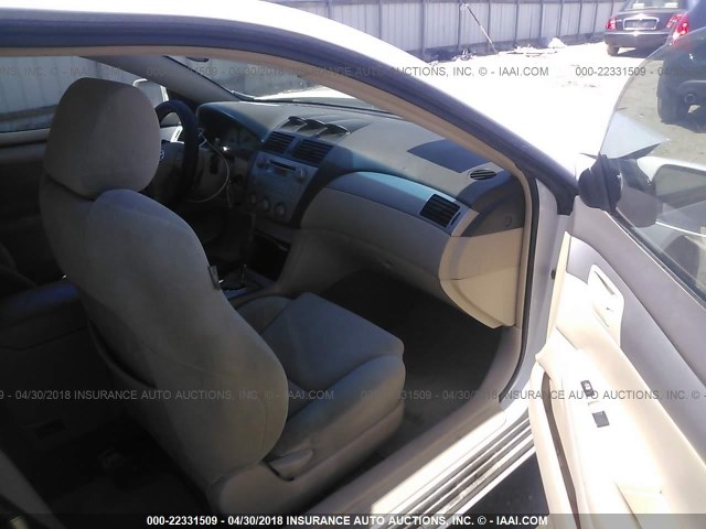 4T1CE38P26U730393 - 2006 TOYOTA CAMRY SOLARA SE/SLE 白色 照片 5