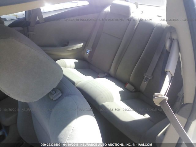 4T1CE38P26U730393 - 2006 TOYOTA CAMRY SOLARA SE/SLE 白色 照片 8