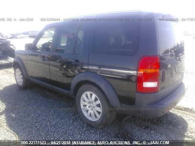 SALAE25456A370921 - 2006 LAND ROVER LR3 SE BLACK photo 3