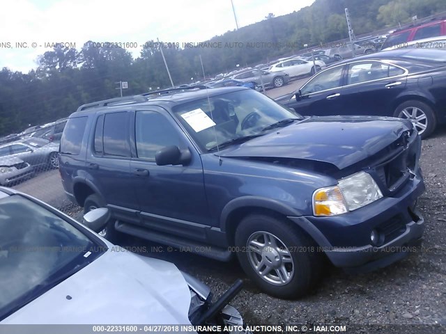 1FMZU63K63UB21619 - 2003 FORD EXPLORER XLT/XLT SPORT/NBX 蓝色 照片 1