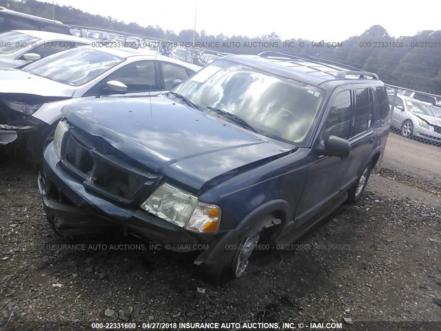 1FMZU63K63UB21619 - 2003 FORD EXPLORER XLT/XLT SPORT/NBX 蓝色 照片 2