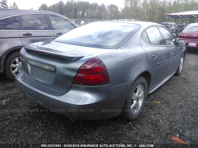 2G2WP522651322062 - 2005 PONTIAC GRAND PRIX Boz foto 4