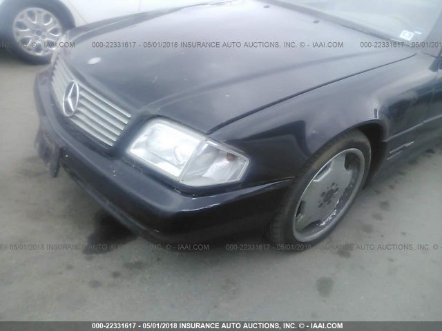 WDBFA67FXWF163179 - 1998 MERCEDES-BENZ SL 500 BLACK photo 6