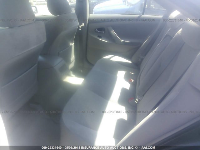 4T1BE46K39U408519 - 2009 TOYOTA CAMRY SE/LE/XLE GRAY photo 8