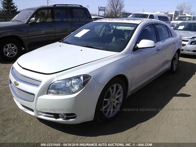 1G1ZE5E11BF177236 - 2011 CHEVROLET MALIBU LTZ 白色 照片 2