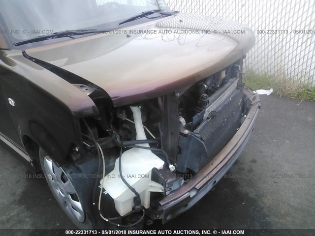 JTLKT334864125611 - 2006 TOYOTA SCION XB MAROON photo 6