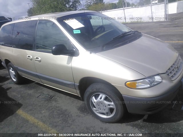 1C4GJ44G0YB642857 - 2000 CHRYSLER GRAND VOYAGER SE Champagne photo 1