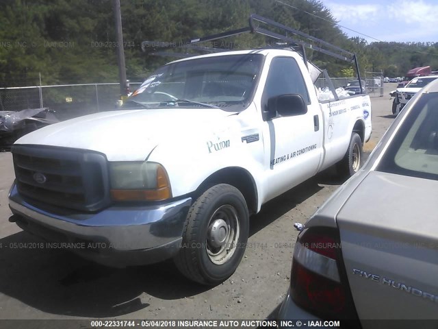 1FTNF20L2XEC21249 - 1999 FORD F250 SUPER DUTY WHITE photo 2