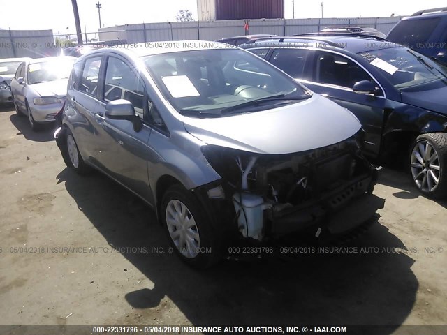 3N1CE2CP4EL380850 - 2014 NISSAN VERSA NOTE S/S PLUS/SV/SL SILVER photo 1