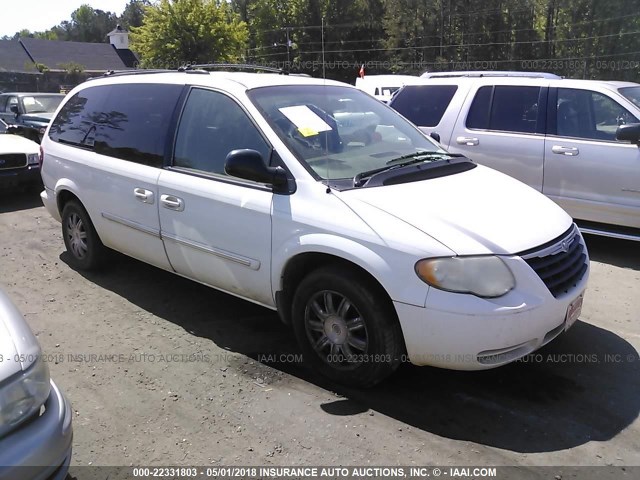 2C4GP54L75R348399 - 2005 CHRYSLER TOWN & COUNTRY TOURING WHITE photo 1