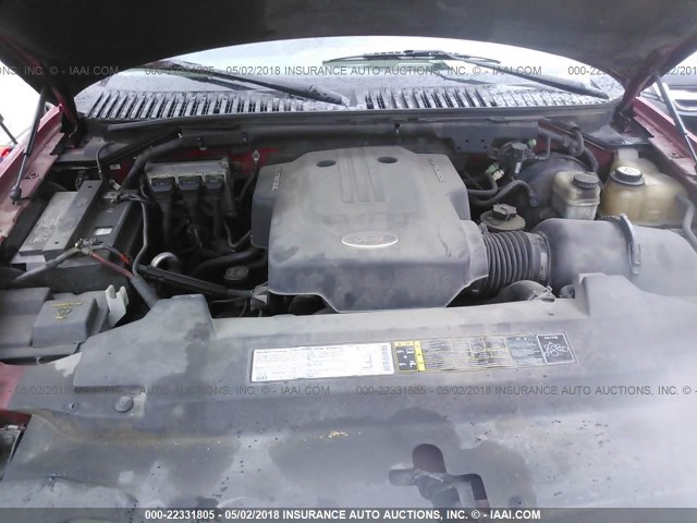 1FMFU16W03LB15390 - 2003 FORD EXPEDITION XLT Qırmızı foto 10