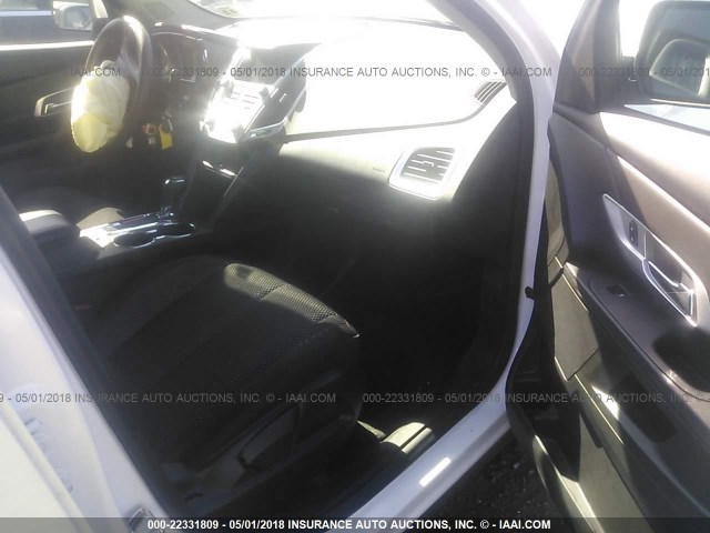 2GKFLSEK3G6268439 - 2016 GMC TERRAIN SLE WHITE photo 5