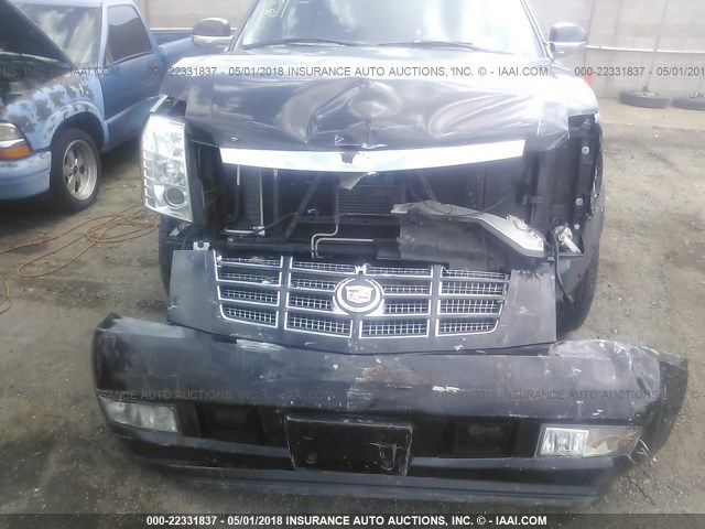 1GYFK63837R279405 - 2007 CADILLAC ESCALADE LUXURY შავი ფოტო 6