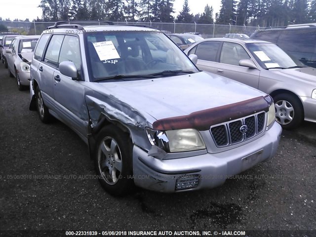 JF1SF65682G732044 - 2002 SUBARU FORESTER S 银色 照片 1