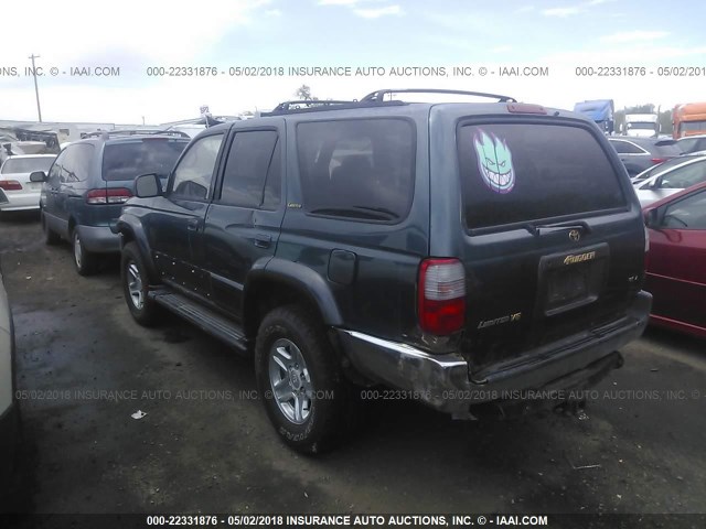 JT3HN87R8V0086984 - 1997 TOYOTA 4RUNNER LIMITED GREEN photo 3