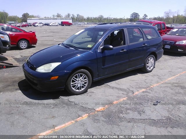 1FAFP36332W236740 - 2002 FORD FOCUS SE/SE COMFORT/ZTW/SE SPRT Dark Blue photo 2