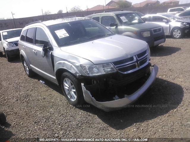 3C4PDDBG8DT571278 - 2013 DODGE JOURNEY SXT SILVER photo 1