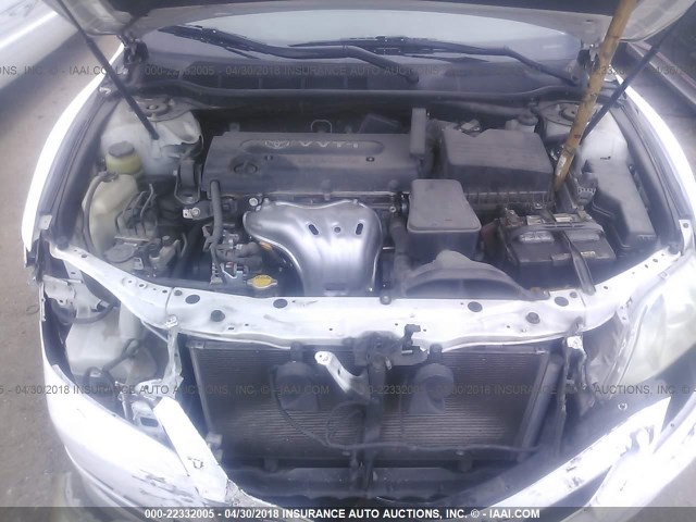 4T1BE46K38U782028 - 2008 TOYOTA CAMRY CE/LE/XLE/SE WHITE photo 10