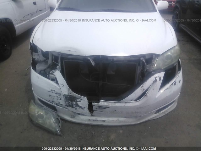 4T1BE46K38U782028 - 2008 TOYOTA CAMRY CE/LE/XLE/SE WHITE photo 6