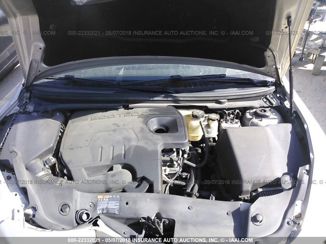 1G1ZB5E16BF265921 - 2011 CHEVROLET MALIBU LS 米色 照片 10