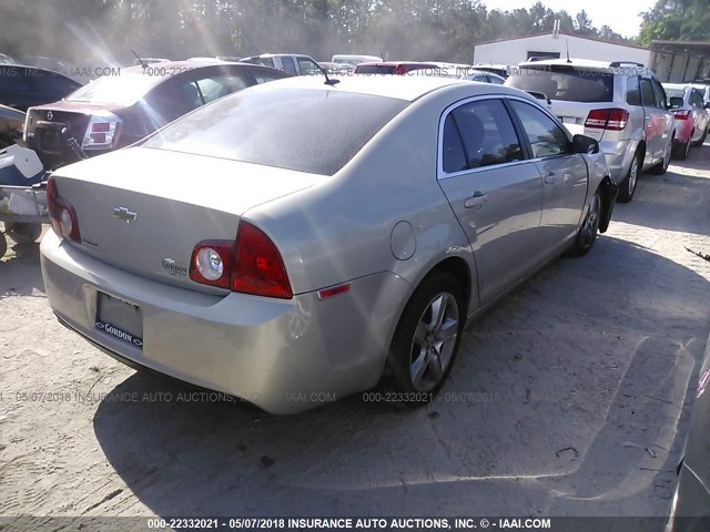 1G1ZB5E16BF265921 - 2011 CHEVROLET MALIBU LS 米色 照片 4
