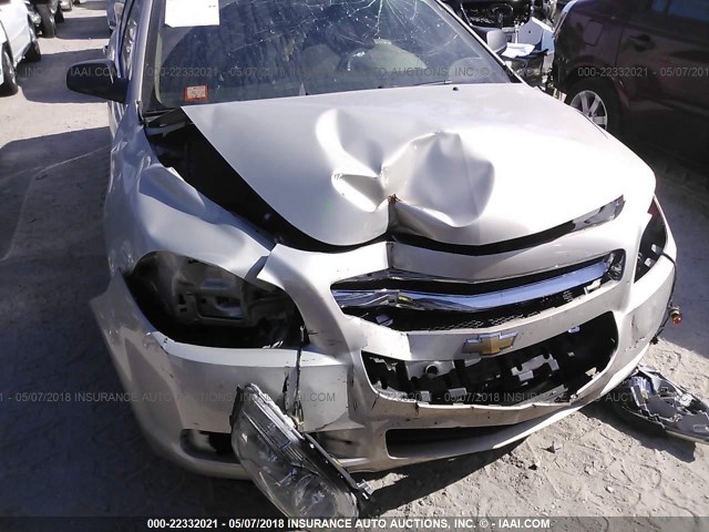 1G1ZB5E16BF265921 - 2011 CHEVROLET MALIBU LS 米色 照片 6