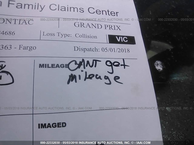 2G2WP552171146861 - 2007 PONTIAC GRAND PRIX 白色 照片 7