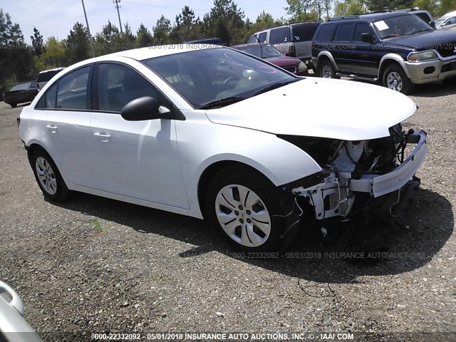 1G1PC5SH7G7109376 - 2016 CHEVROLET CRUZE LIMITED LS WHITE photo 1