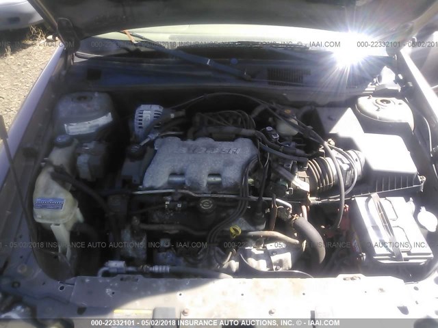 1G1NE52J32M607721 - 2002 CHEVROLET MALIBU LS 棕色 照片 10