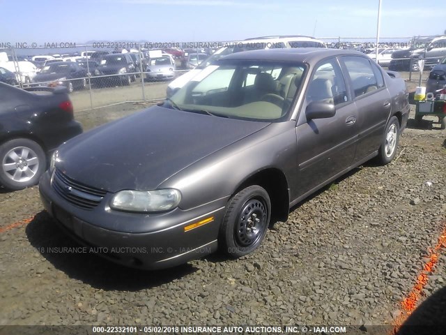 1G1NE52J32M607721 - 2002 CHEVROLET MALIBU LS 棕色 照片 2