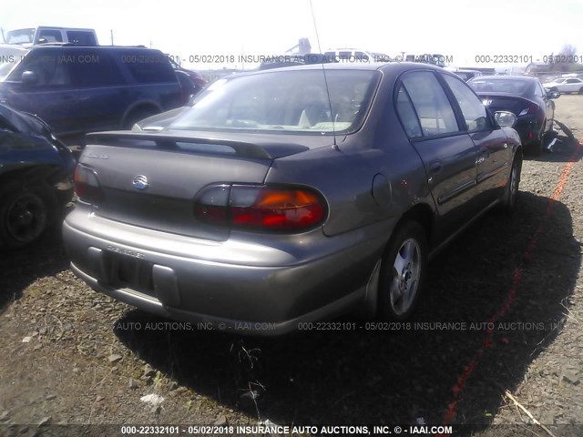 1G1NE52J32M607721 - 2002 CHEVROLET MALIBU LS 棕色 照片 4