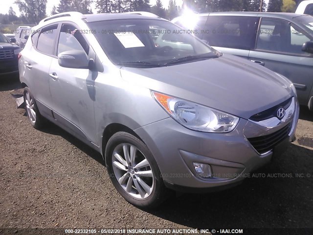 KM8JUCAC0DU562929 - 2013 HYUNDAI TUCSON GLS/LIMITED GRAY photo 1