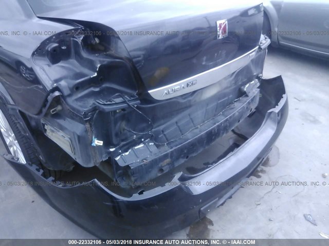 1G8ZV57748F170180 - 2008 SATURN AURA XR GRAY photo 6