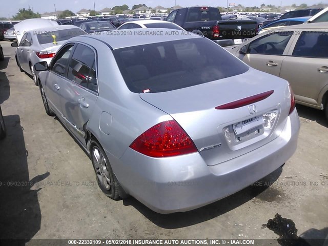 1HGCM56336A100372 - 2006 HONDA ACCORD SE SILVER photo 3