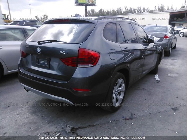 WBAVM1C53FV316671 - 2015 BMW X1 SDRIVE28I GRAY photo 4