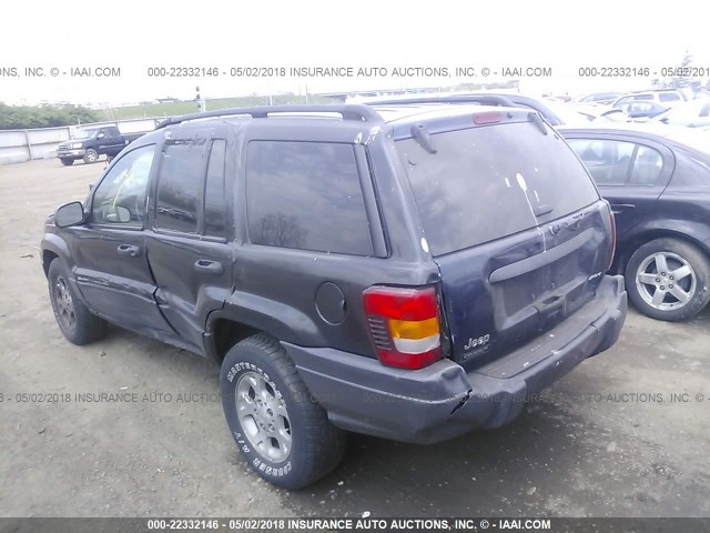 1J4GW48S34C120187 - 2004 JEEP GRAND CHEROKEE LAREDO/COLUMBIA/FREEDOM 黑色 照片 3