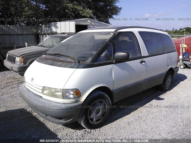 JT3AC12R5R1154471 - 1994 TOYOTA PREVIA LE WHITE photo 2