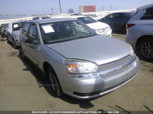 1G1ZT52885F112475 - 2005 CHEVROLET MALIBU LS ვერცხლისფერი ფოტო 1