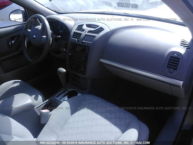 1G1ZT52885F112475 - 2005 CHEVROLET MALIBU LS ვერცხლისფერი ფოტო 5