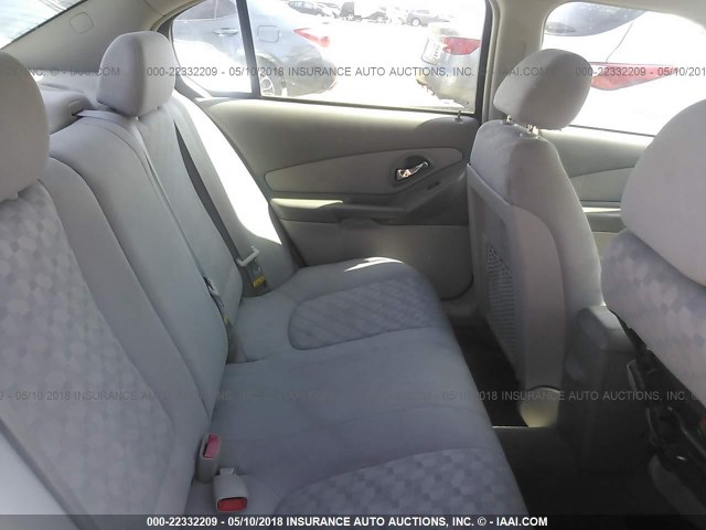 1G1ZT52885F112475 - 2005 CHEVROLET MALIBU LS ვერცხლისფერი ფოტო 8