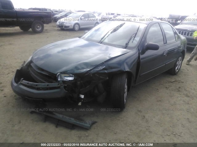 1G1JF52F837263830 - 2003 CHEVROLET CAVALIER LS GREEN photo 2