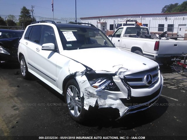 WDCGG8JB5EG333764 - 2014 MERCEDES-BENZ GLK 350 4MATIC WHITE photo 6