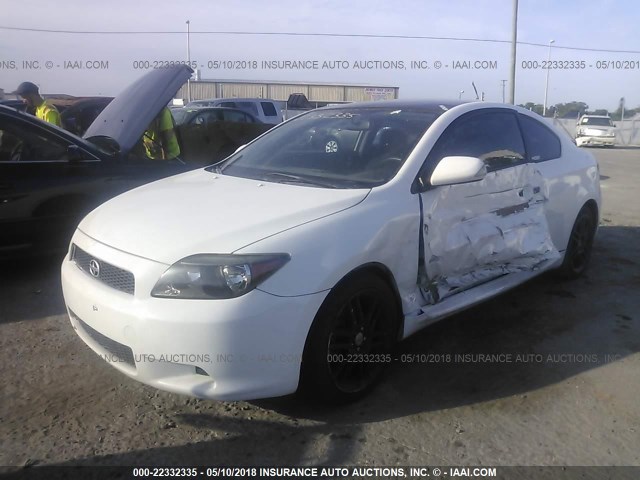 JTKDE177X60098399 - 2006 TOYOTA SCION TC 白色 照片 2