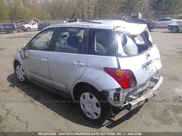 JTKKT604950116237 - 2005 TOYOTA SCION XA SILVER photo 3