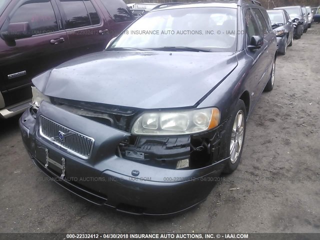 YV1SW640962574995 - 2006 VOLVO V70 GRAY photo 6