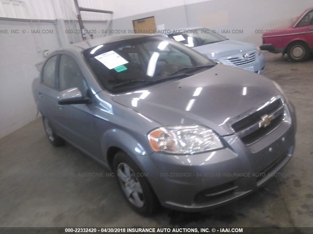 KL1TD5DE5BB138751 - 2011 CHEVROLET AVEO LS/LT 灰色 照片 1